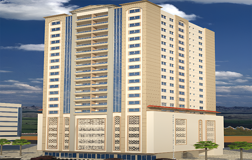 Al Wathba Building Cont.- G+5P+ 15TYP+ ROOF